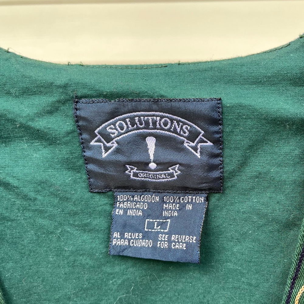 Vintage Solutions Embroidered Floral Vest - Picture 5 of 6